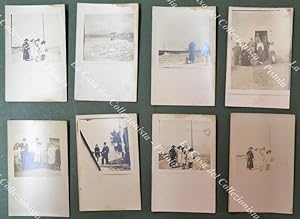 VIAREGGIO. 8 cartoline d'epoca fotografiche inizio 1900