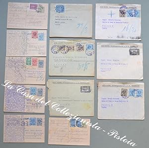 AUSTRIA. 1921 - 1922. Insieme di 6 lettere + 7 cartoline postali indirizzate a Genova (12) e Stoc...