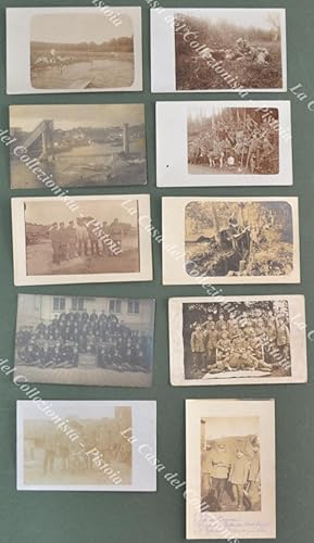 PRIMA GUERRA. Esercito austro - ungarico. 10 cartoline d'epoca (6 viaggiate in busta). 1915 - 191...