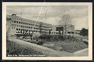 Ansichtskarte Bonn a. Rh., Hochschule für Lehrerbildung, Bauhaus