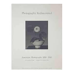 PHOTOGRAPHY REDISCOVERED. American Photographs 1900-1930. The Art Institute of Chicago. December ...