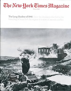The New York Times Magazine, 4 February 2024 (Cover Story, "The Long Shadow of 1948")