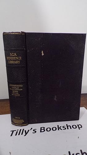I.C.S. Referece Library: Advertising: Display Sales Letters Media Retail Outdoor