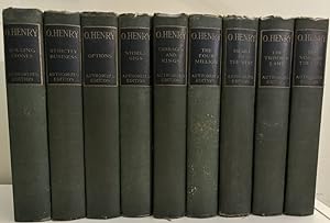 Works O. Henry Authorized Edition 9 Volume Set: Options, Cabbages and Kings, The Four Million, He...