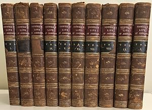 Boswell's Life of Samuel Johnson L.L.D., Ten Volume Set