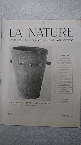 La nature N.3161 - Septembre 1948