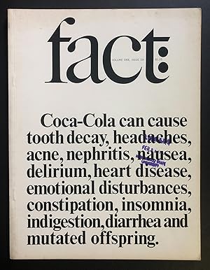 Fact, Volume 1, Number 6 (One, Six; November - December 1964) - includes The Huckster as Headshri...