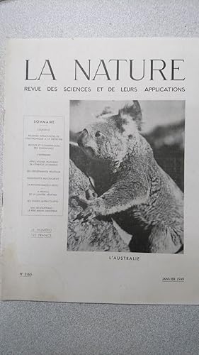 La nature N.3165 - Janvier 1949