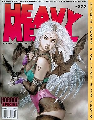 HEAVY METAL MAGAZINE ISSUE #277 (November 2015): Horror Special, Cover A by Luis Royo : The World...