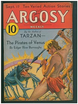 The Pirates of Venus in Argosy September 17, 1932 to October 22, 1932. [with] Burn, Witch, Burn! ...