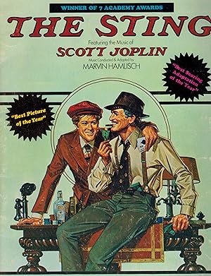 The Sting Featuring the Music of Scott Joplin complete with Poster Insert