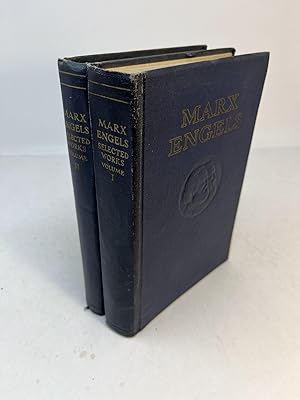 KARL MARX and FREDERICK ENGELS Selected Works in Two Volumes. 2 volumes complete