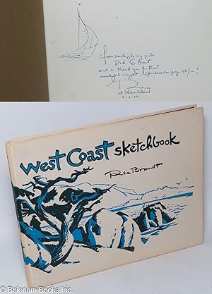 West coast sketchbook; watercolors, notes, drawings