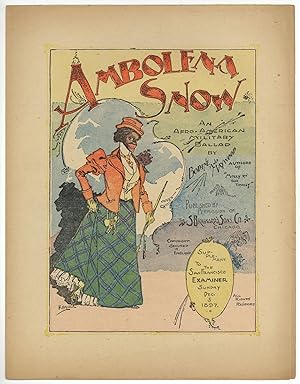 [Sheet music]: Ambolena Snow: An Afro-American Military Ballad