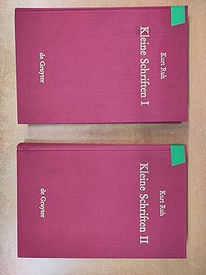 Kleine Schriften (2 Bände)