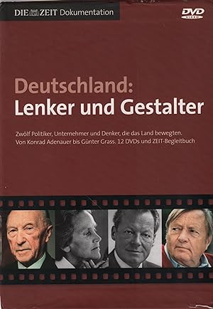 Deutschland: Lenker und Gestalter DVD-Box Die Zeit Dokumentation. Konrad Adenauer, Ludwig Erhard,...