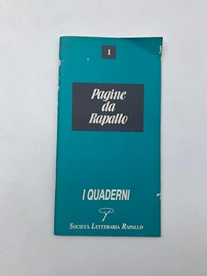 Pagine da Rapallo. I quaderni