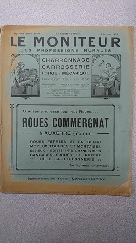 Le moniteur des professions rurales N.69 - Janvier 1929