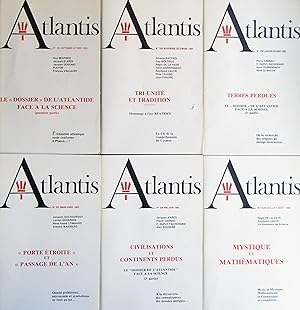 Revue ATLANTIS N° 334 à 339 58ème année complète (1984-1985)