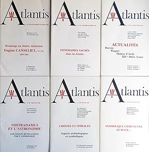 Revue ATLANTIS N° 322 à 327 56ème année complète (1982-1983)