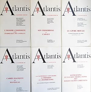 Revue ATLANTIS N° 328 à 333 57ème année complète (1983-1984)