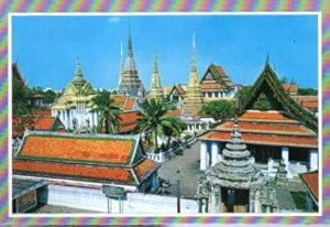 POSTAL PV10090: Bangkok, A bird´s eye view of Wat Pho