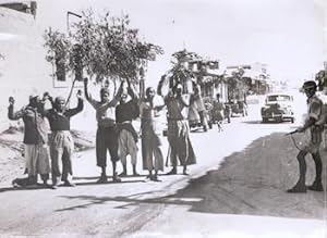 The Capture of Bersheba by the Israel Forces. The battle for Palestine. (dated November 3, 1948).