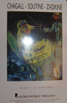 Chagall - Soutine - Zadkine