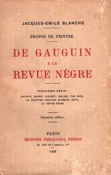 Propos De Peintre De Gauguin A La Revue Negre
