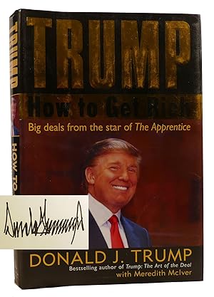 TRUMP: HOW TO GET RICH Signed