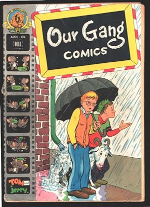 Our Gang #33 1947-Dell-Tom & Jerry-Barney Bear & Benny Burro by Carl Barks art-VG
