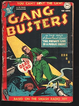 Gang Busters #2 1948-DC-'I Smashed The Hot Car Mob'-Federal Agent-Firebug Racket-pre-code crime-VG