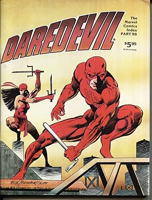 DAREDEVIL--MARVEL COMICS INDEX 9B--1982--magazine