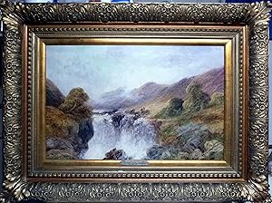 Thomas Cole Oil On Canvas - Window In The Hudson