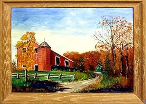 Rural Illinois Farm Scene