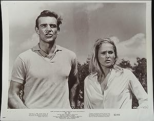 Dr. No 8 X 10 Still 1962 Sean Connery & Ursula Andress looking worried!