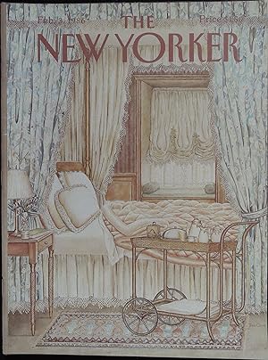 The New Yorker February 3, 1986 Jenni Oliver Cover, Complete Magazine