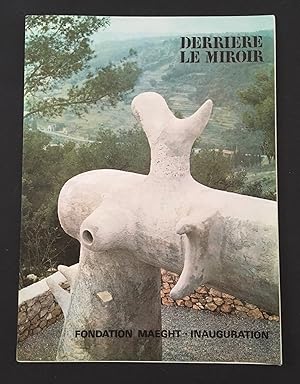 Derrière le Miroir (DLM) No.155 - Fondation Maeght-Inauguration, 1965. With two original lithogra...