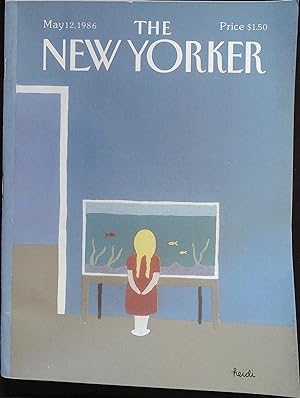 The New Yorker May 12, 1986 Heidi Goemnel Cover, Complete Magazine