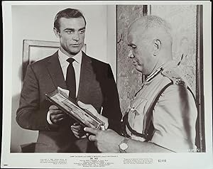 Dr. No 8 X 10 Still 1962 Sean Connery as James Bond looking for information!