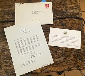 Letter from Richard Nixon to France Vinton Scholes