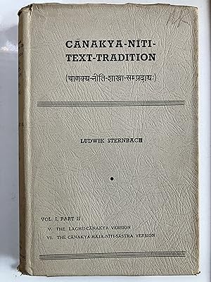 Canakya-niti-text-tradition : Volume 1, Part 2
