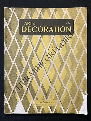 ART & DECORATION-N°17-1950