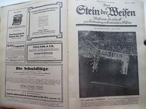 Der Stein der Weisen - Illustrierte Zeitschrift zur Verbreitung volkstümlichen Wissens - 1924 Hef...