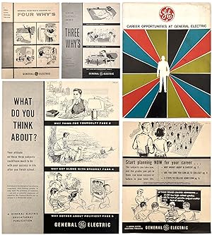 Careers at General Electric -- Five (5) Publications Courting Young Talent, 1956-1968