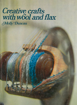 Creative crafts with wool and flax.