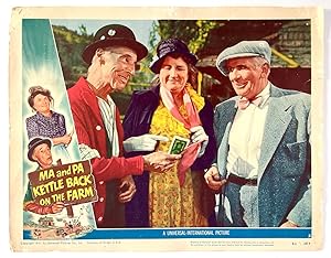 Vintage Lobby Card: 'Ma & Pa Kettle - Back on the Farm' (Marjorie Main & Percy Kilbride)