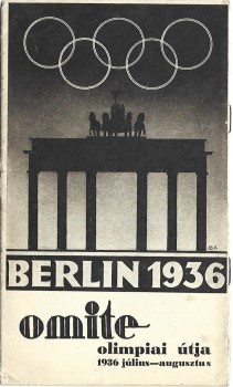 2 guide to the Olympics in Berlin in Hungarian 1936