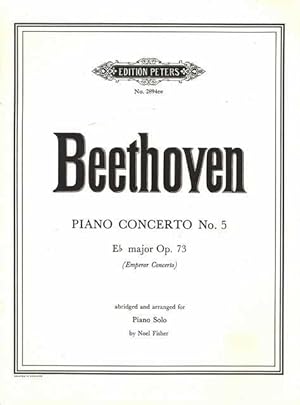 Beethoven Piano Concerto No. 5 Eb major Op. 73 [Emperor Concerto] [Edition Peters No. 2894ee]