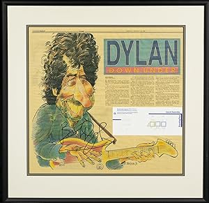 Dylan Down Under [an article by Mike Gribble from the Adelaide newspaper 'The News', Thursday 13 ...